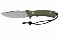 Gazebo Parts Direct Sales Store 25 ANV Knives M311 SPELTER Stonewashed Sleipner, Olive Handle, Black Kydex Sheath, Cuchillo De Supervivencia