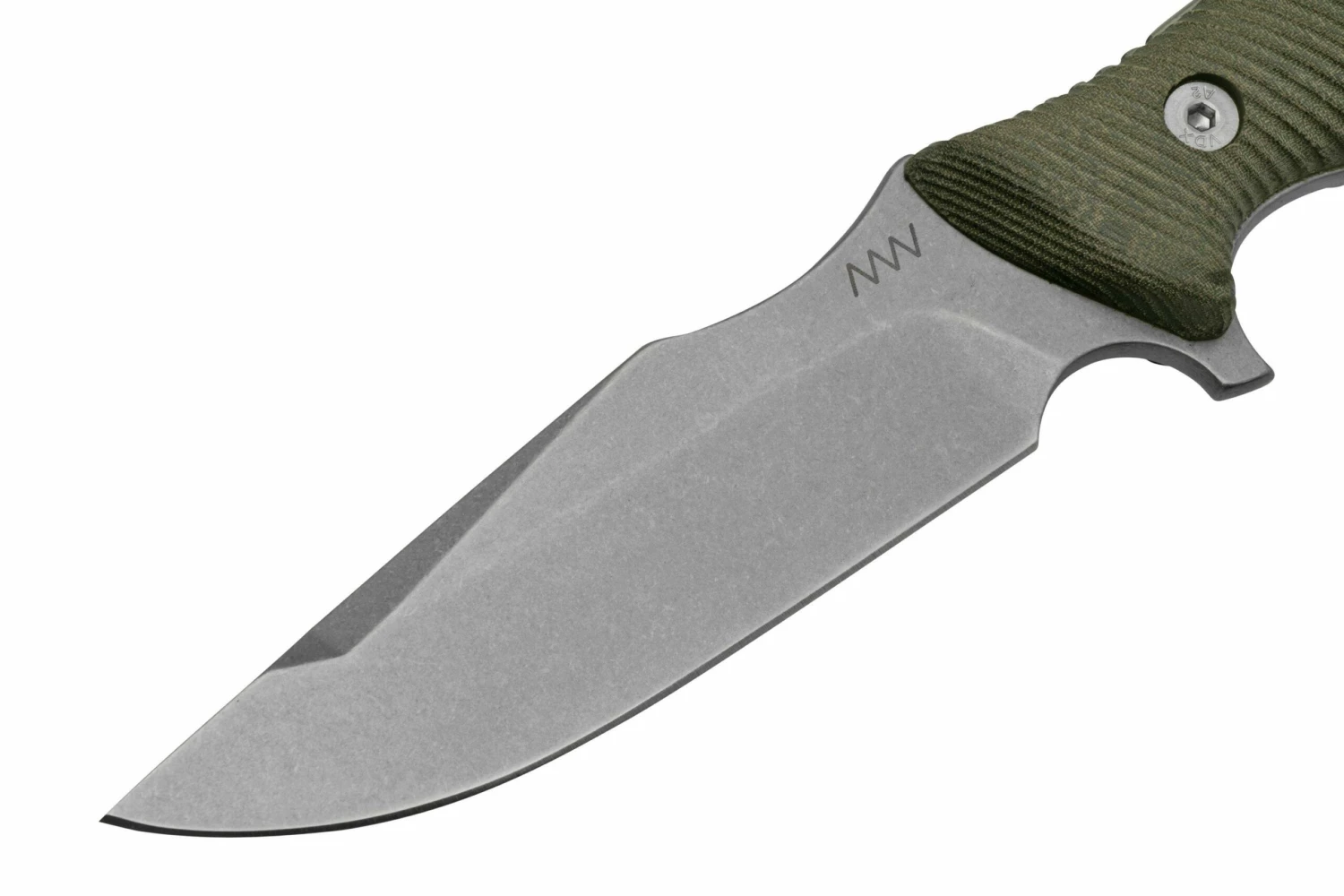 ANV Knives M311 SPELTER Stonewashed Sleipner, Olive Handle, Black Kydex Sheath, Cuchillo De Supervivencia 3 ANV Knives M311 SPELTER Stonewashed Sleipner, Olive Handle, Black Kydex Sheath, Cuchillo De Supervivencia - Imagen 3