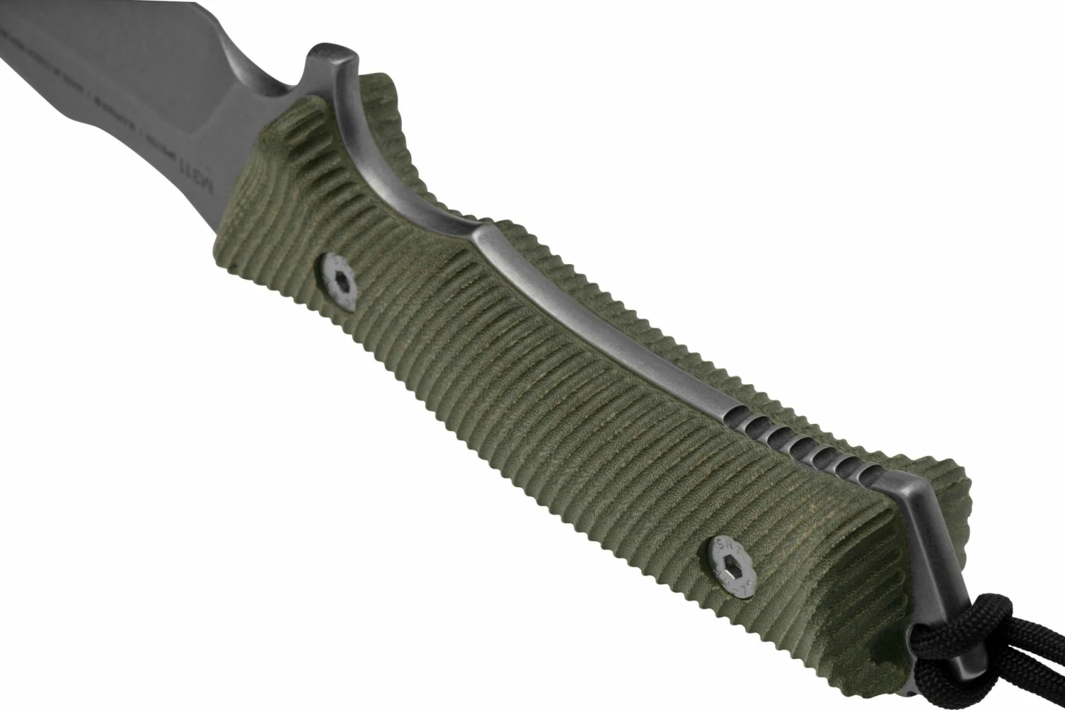 ANV Knives M311 SPELTER Stonewashed Sleipner, Olive Handle, Black Kydex Sheath, Cuchillo De Supervivencia 4 ANV Knives M311 SPELTER Stonewashed Sleipner, Olive Handle, Black Kydex Sheath, Cuchillo De Supervivencia - Imagen 4