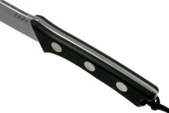 ANV P300 N690, Black G10 P300-015, Black Leather Sheath, Cuchillo De Supervivencia -Messen Verkoop 2024 ANVP300 015 05 anv knives