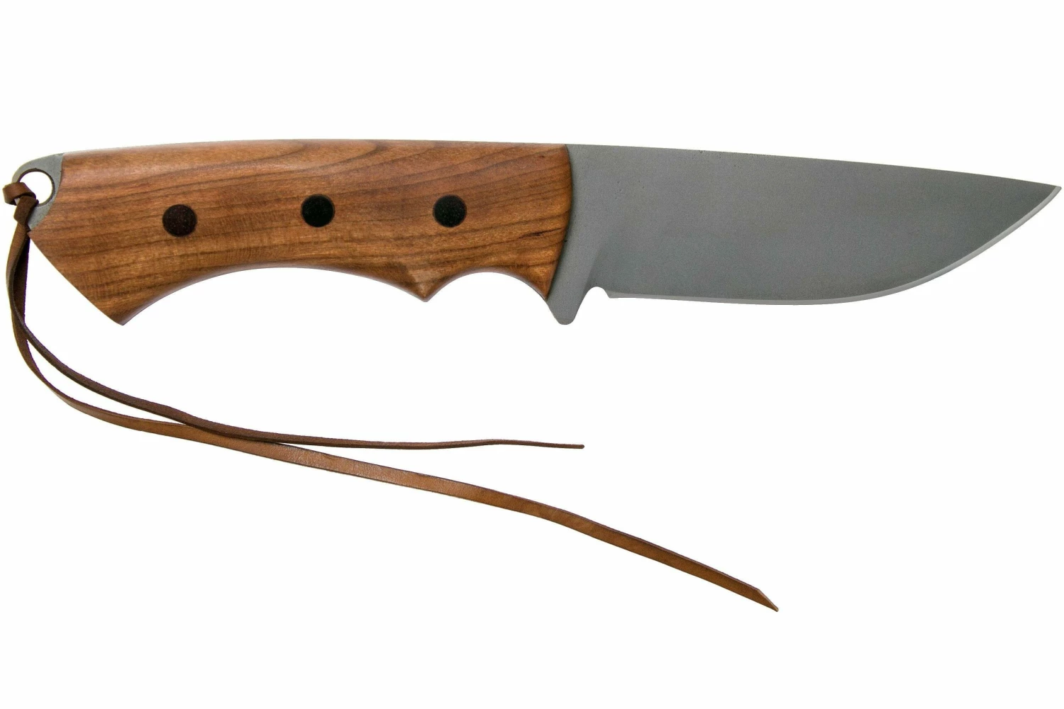 Autine Kurbads, Cherry, Elmax, Brown RH Sheath, Cuchillo De Exterior 2 Autine Kurbads, Cherry, Elmax, Brown RH Sheath, Cuchillo De Exterior - Imagen 2