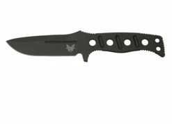 Benchmade 375BK-1 Cobalt Black, Sibert Adamas Cuchillo Fijo, Shane Sibert Design