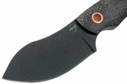 Böker Plus Nessmi Pro 02BO018 Black Micarta Copper Cuchillo Fijo, Jesper Voxnaes Design -Messen Verkoop 2024 BO02BO066 03 boker