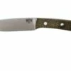 Bark River Fox River A2, Green Canvas Micarta Cuchillo De Caza