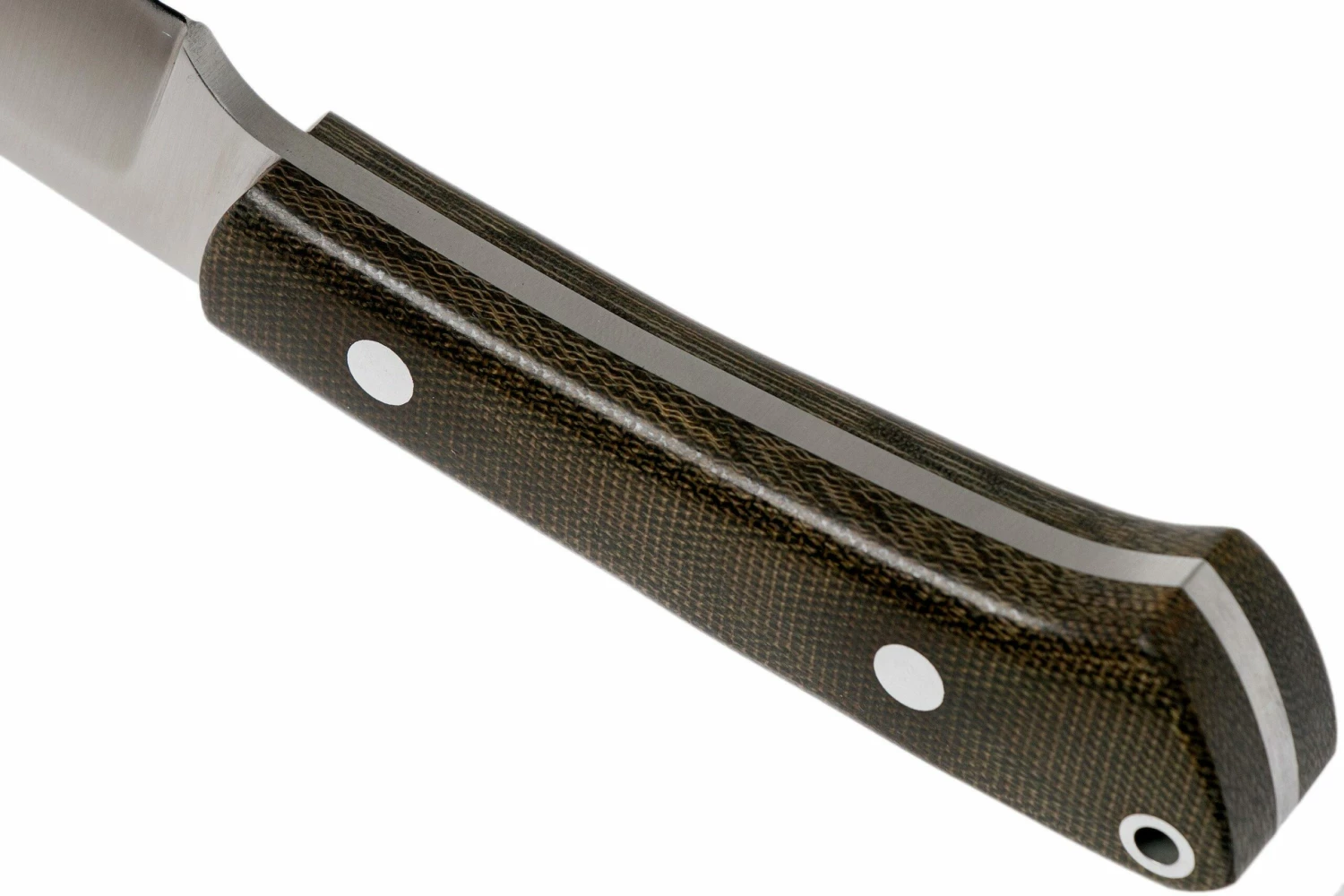 Bark River Highland Special A2, Green Canvas Micarta Cuchillo De Exterior 4 Bark River Highland Special A2, Green Canvas Micarta Cuchillo De Exterior - Imagen 4