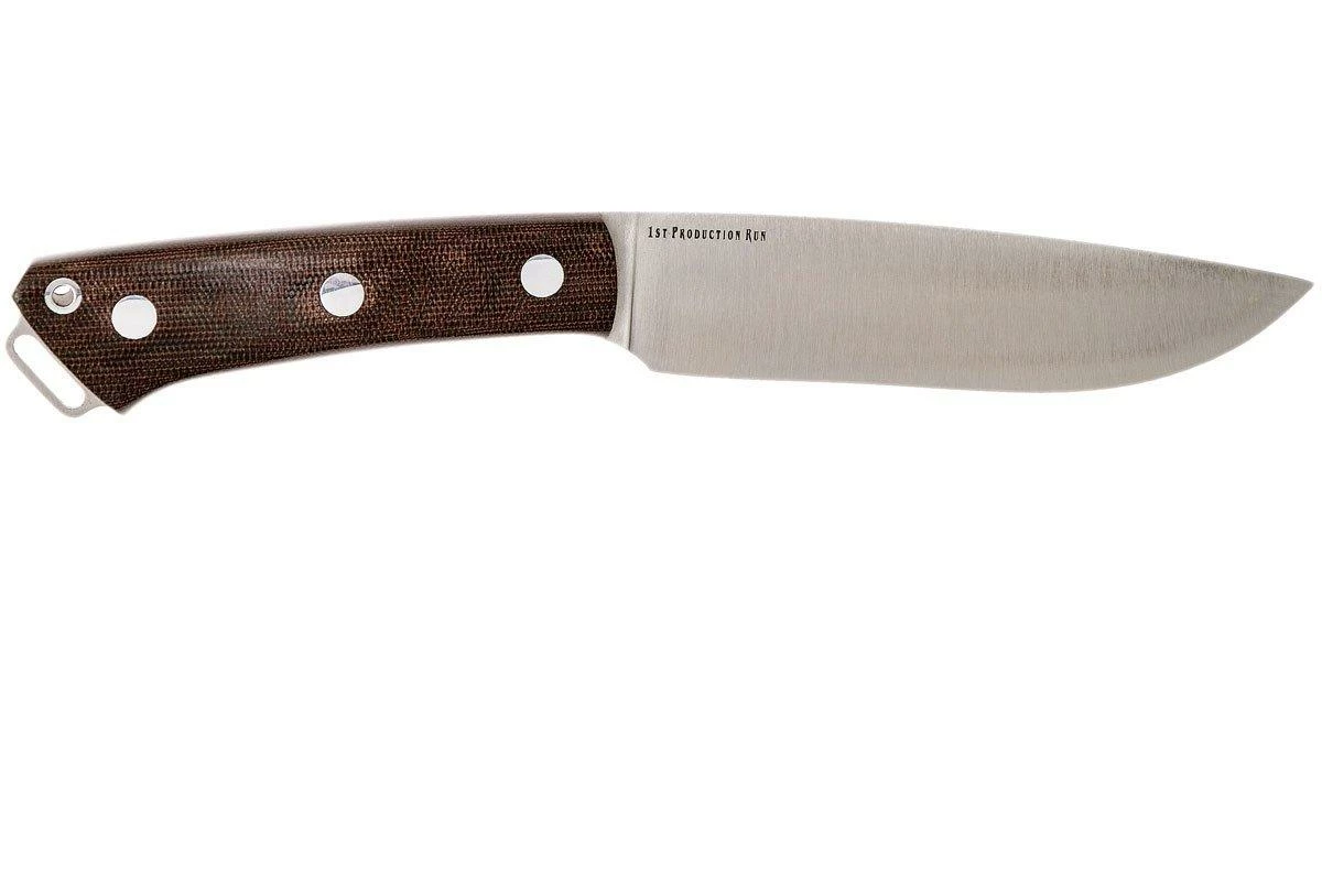 Bark River Fox River II LT CPM 3V, Green Canvas Micarta, Red Liners 2 Bark River Fox River II LT CPM 3V, Green Canvas Micarta, Red Liners - Imagen 2