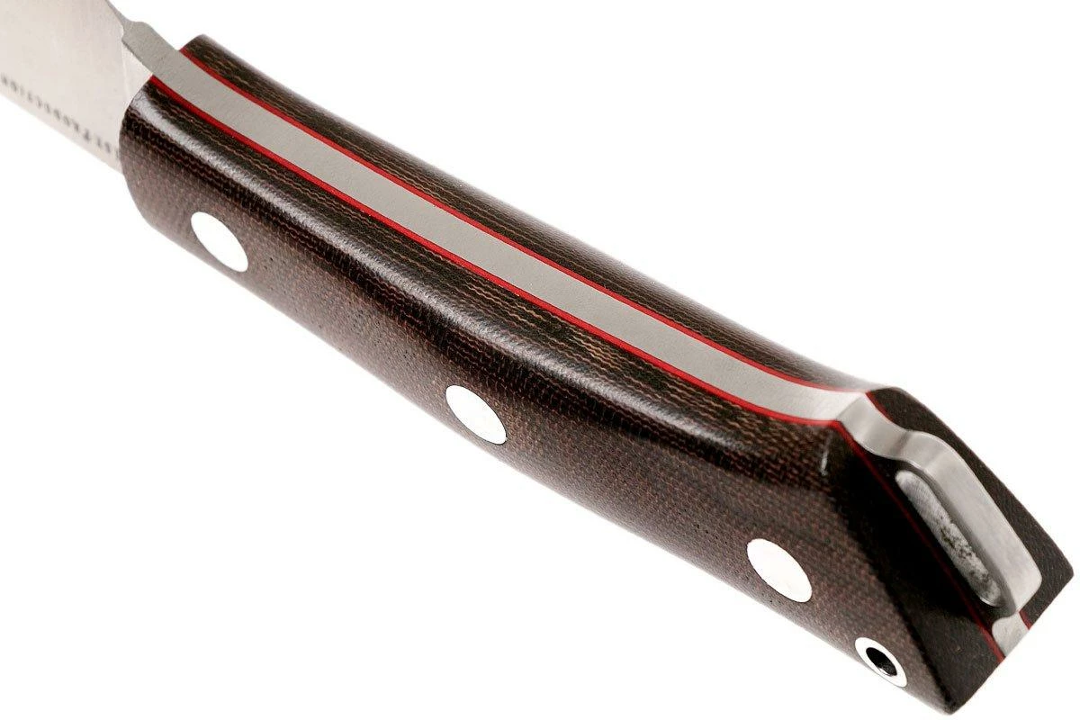 Bark River Fox River II LT CPM 3V, Green Canvas Micarta, Red Liners 4 Bark River Fox River II LT CPM 3V, Green Canvas Micarta, Red Liners - Imagen 4