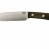 Bark River Fox River II LT CPM 3V, Green Canvas Micarta