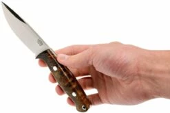 Bark River North Country EDC CPM 154, Gold & Black Elder Burl -Messen Verkoop 2024 BRK02 054BRKGEB 06 bark river brk02 054brkgeb 06