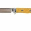 Bark River Huntsman A2, Antique Ivory Micarta, Red Liners