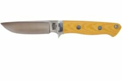 Bark River Huntsman A2, Antique Ivory Micarta, Red Liners
