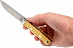 Bark River Huntsman A2, Antique Ivory Micarta, Red Liners -Messen Verkoop 2024 BRK02 111AIVRL 06 bark river brk02 111aivrl 06