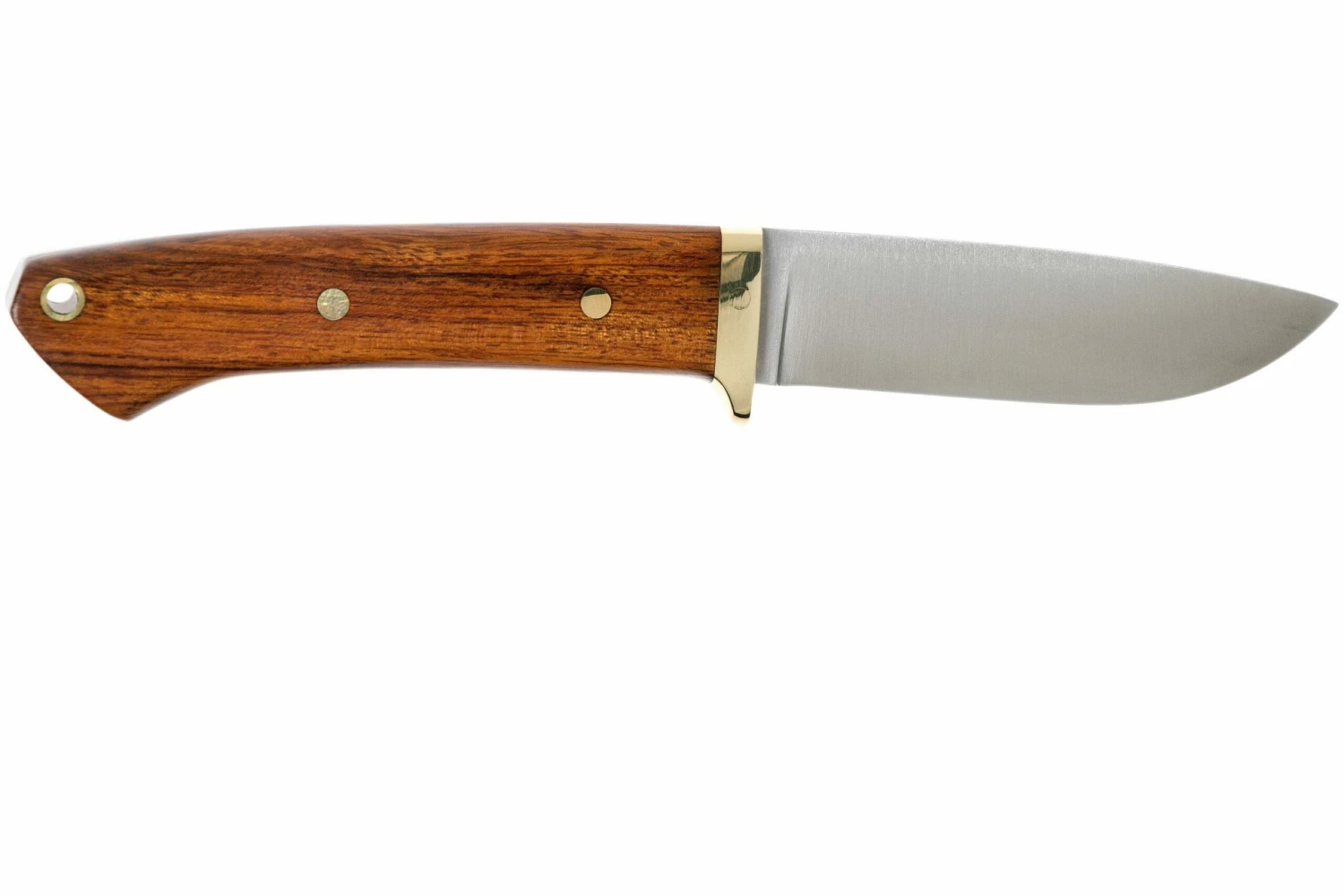 Bark River Classic Drop Point Hunter A2 Brass, Desert Ironwood Cuchillo De Caza 2 Bark River Classic Drop Point Hunter A2 Brass, Desert Ironwood Cuchillo De Caza - Imagen 2