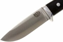 Bark River Classic Drop Point Hunter CPM 3V, Black Canvas Micarta -Messen Verkoop 2024 BRK02 135BRKC 03 bark river brk02 135brkc 03