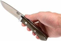 Bark River Classic Drop Point Hunter CPM 3V, Green Canvas Micarta, Red Liners 13 Bark River Classic Drop Point Hunter CPM 3V, Green Canvas Micarta, Red Liners -Messen Verkoop 2024 BRK02 135GNCRL 06 bark river brk02 135gncrl 06