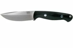 Bark River North Country EDC 2 CPM S45VN Black Canvas Micarta Cuchillo Fijo