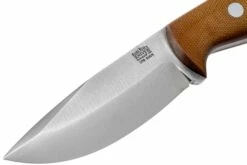 Bark River North Country EDC 2 CPM S45VN Natural Canvas Micarta Cuchillo Fijo -Messen Verkoop 2024 BRK02 184NCM 03 bark river knives