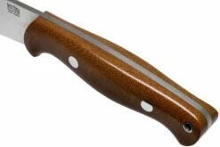 Bark River North Country EDC 2 CPM S45VN Natural Canvas Micarta Cuchillo Fijo -Messen Verkoop 2024 BRK02 184NCM 05 bark river knives