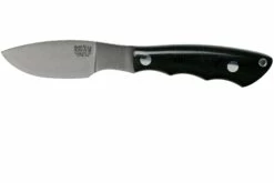 Bark River Mini Canadian CPM 3V Black Canvas Micarta Cuchillo Fijo