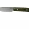 Bark River Bird & Trout CPM S45VN, Green Canvas Micarta