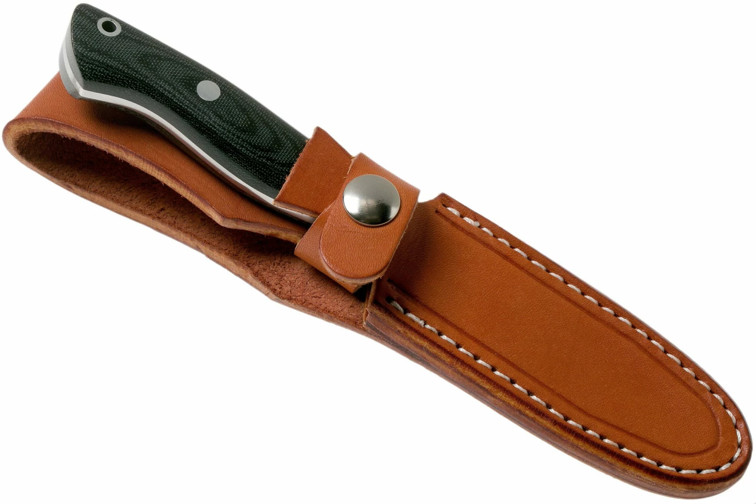 Bark River Mini Aurora Hunter CPM 3V, Black Canvas Micarta 6 Bark River Mini Aurora Hunter CPM 3V, Black Canvas Micarta - Imagen 6