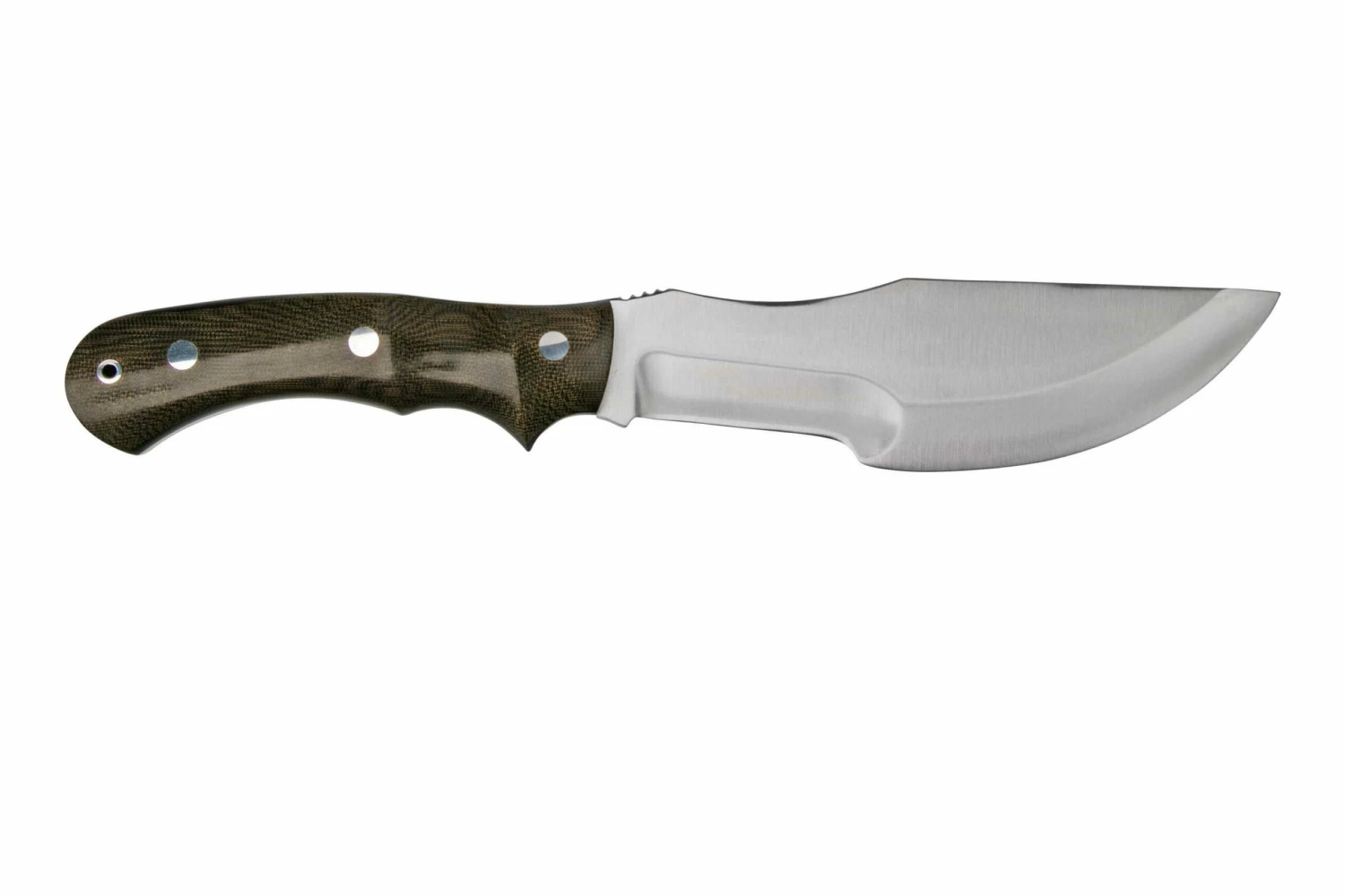 Bark River Trakker A2 Green Canvas Micarta Cuchillo De Exterior 2 Bark River Trakker A2 Green Canvas Micarta Cuchillo De Exterior - Imagen 2