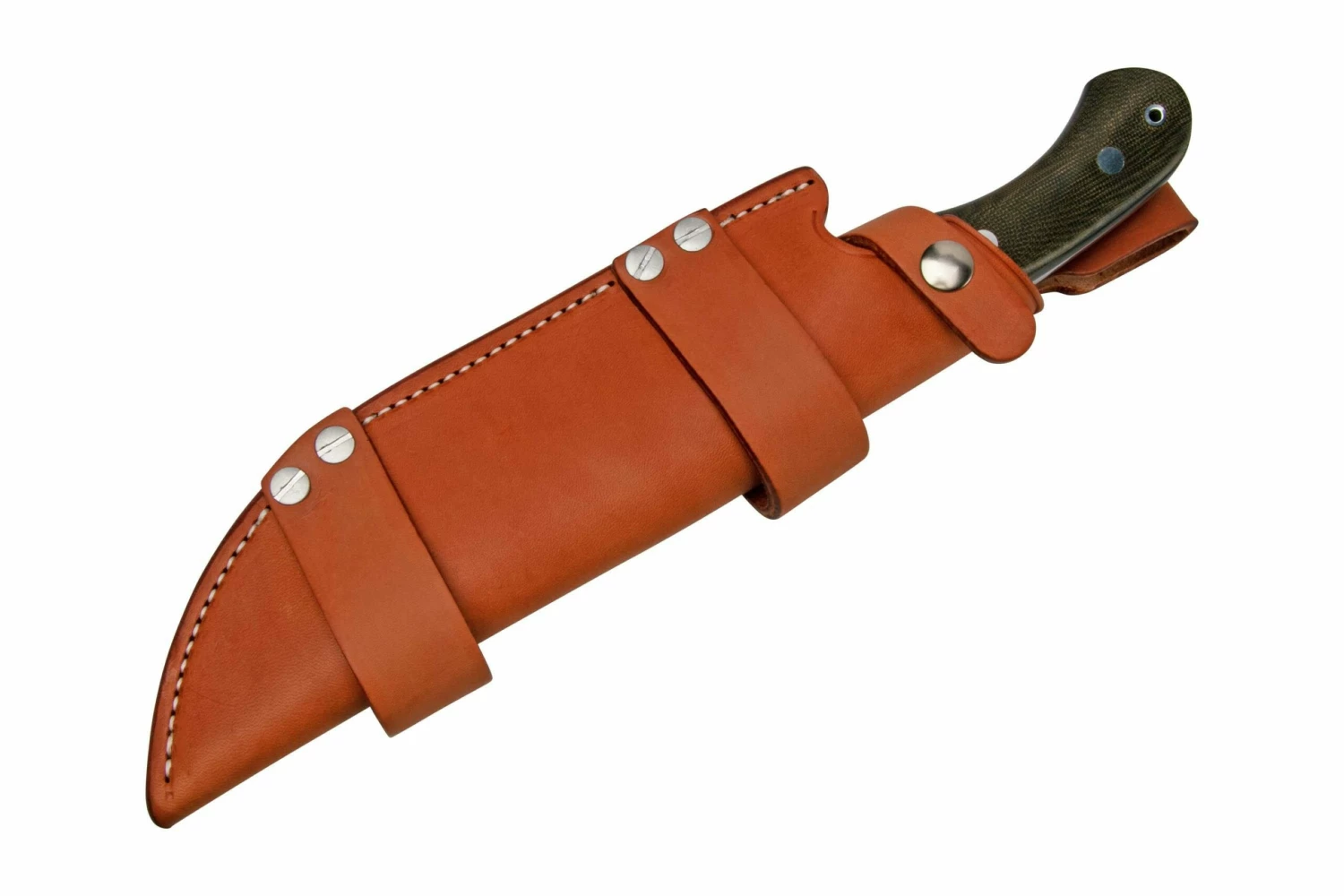 Bark River Trakker A2 Green Canvas Micarta Cuchillo De Exterior 6 Bark River Trakker A2 Green Canvas Micarta Cuchillo De Exterior - Imagen 6