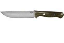 Bark River Bravo 1.5 A2 Green Canvas Micarta Cuchillo De Exterior