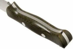 Bark River Bravo 1.5 A2 Green Canvas Micarta Cuchillo De Exterior -Messen Verkoop 2024 BRK07 113GCM 04 bark river knives