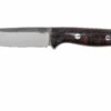 Bark River Bravo 1 CPM 3V Deep Blue & Burgundy Maple Burl Cuchillo De Exterior