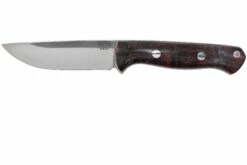 Bark River Bravo 1 CPM 3V Deep Blue & Burgundy Maple Burl Cuchillo De Exterior