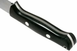 Bark River Bravo 1 LT Hunter CPM 3V, Black Canvas Micarta, Funda Marrón -Messen Verkoop 2024 BRK07 121BRKC 04 bark river knives