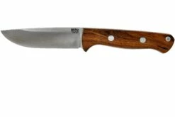 Bark River Bravo 1 LT Hunter CPM 3V, Desert Ironwood, Funda Marrón