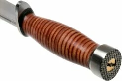 Bark River Quartermaster CPM 3V, Stacked Leather -Messen Verkoop 2024 BRK07 229SDL 04 bark river knives