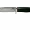 Bark River Boone CPM 3V Black Canvas Micarta, Single Quillion Cuchillo De Exterior