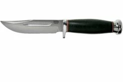 Bark River Boone CPM 3V Black Canvas Micarta, Single Quillion Cuchillo De Exterior