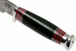 Bark River Michigan Hunter CPM Cru Wear Black Canvas Micarta Cuchillo De Caza -Messen Verkoop 2024 BRK08 161BRKC 05 bark river knives