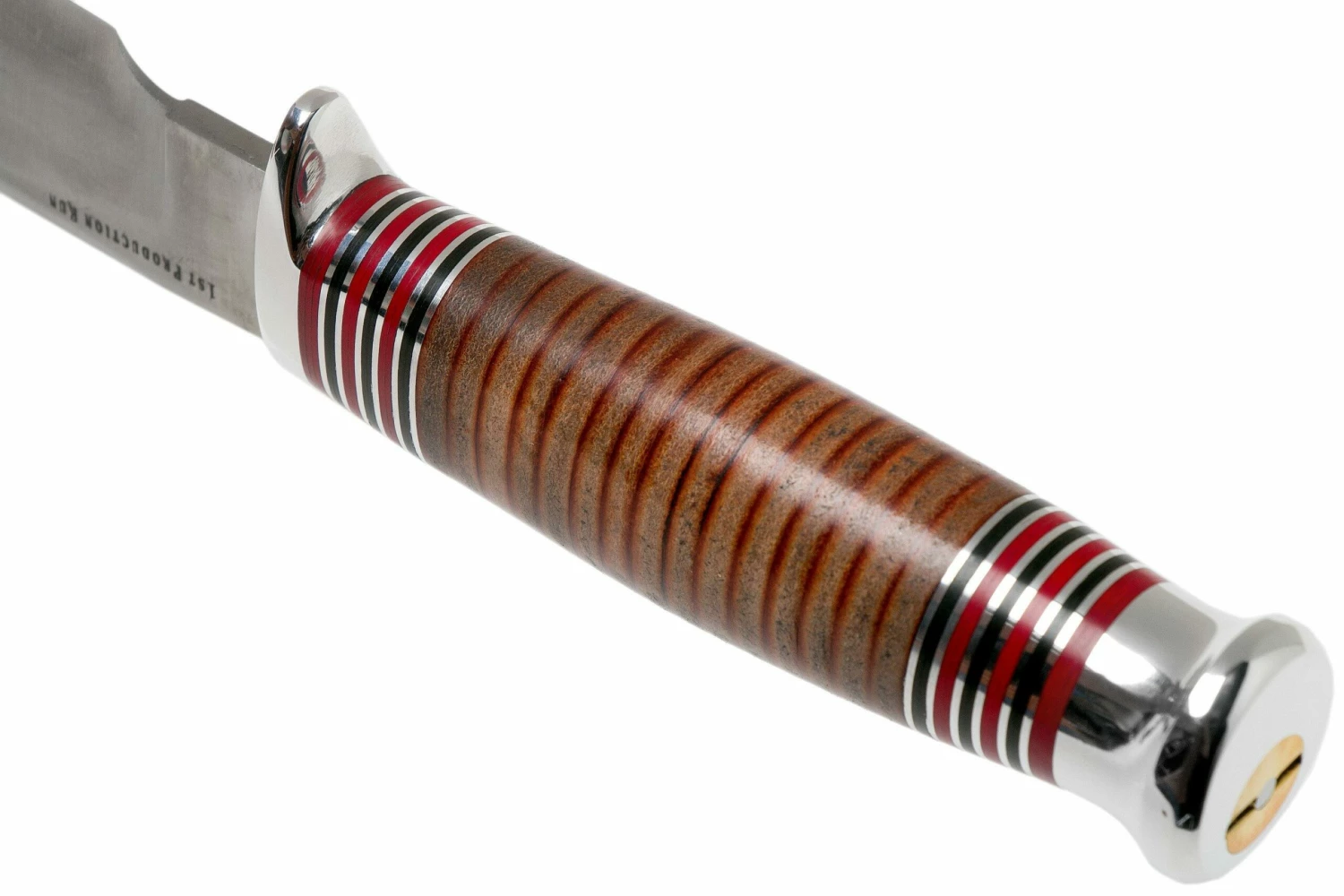 Bark River Michigan Hunter CPM Cru Wear Stacked Leather Cuchillo De Caza 4 Bark River Michigan Hunter CPM Cru Wear Stacked Leather Cuchillo De Caza - Imagen 4