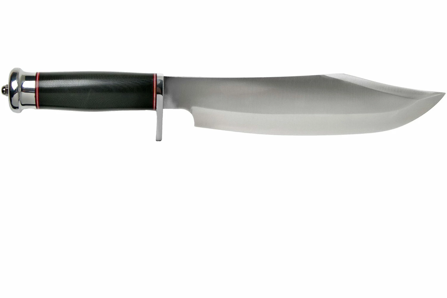 Bark River Shining Mountain Bowie A2 Black Canvas Micarta, Single Quillion Cuchillo Bowie 2 Bark River Shining Mountain Bowie A2 Black Canvas Micarta, Single Quillion Cuchillo Bowie - Imagen 2