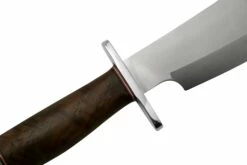 Bark River Shining Mountain Bowie A2 Walnut Burl Double Quillion, Cuchillo Bowie 10 Bark River Shining Mountain Bowie A2 Walnut Burl Double Quillion, Cuchillo Bowie -Messen Verkoop 2024 BRK08 212WBDQ 05 barkriver