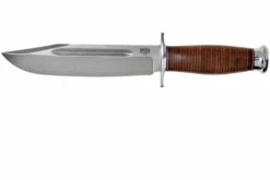 Bark River Teddy 2 A2 Stacked Leather Cuchillo De Exterior