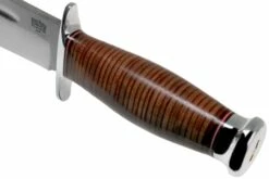 Bark River Teddy 2 A2 Stacked Leather Cuchillo De Exterior -Messen Verkoop 2024 BRK08 214SL 05 bark river knives