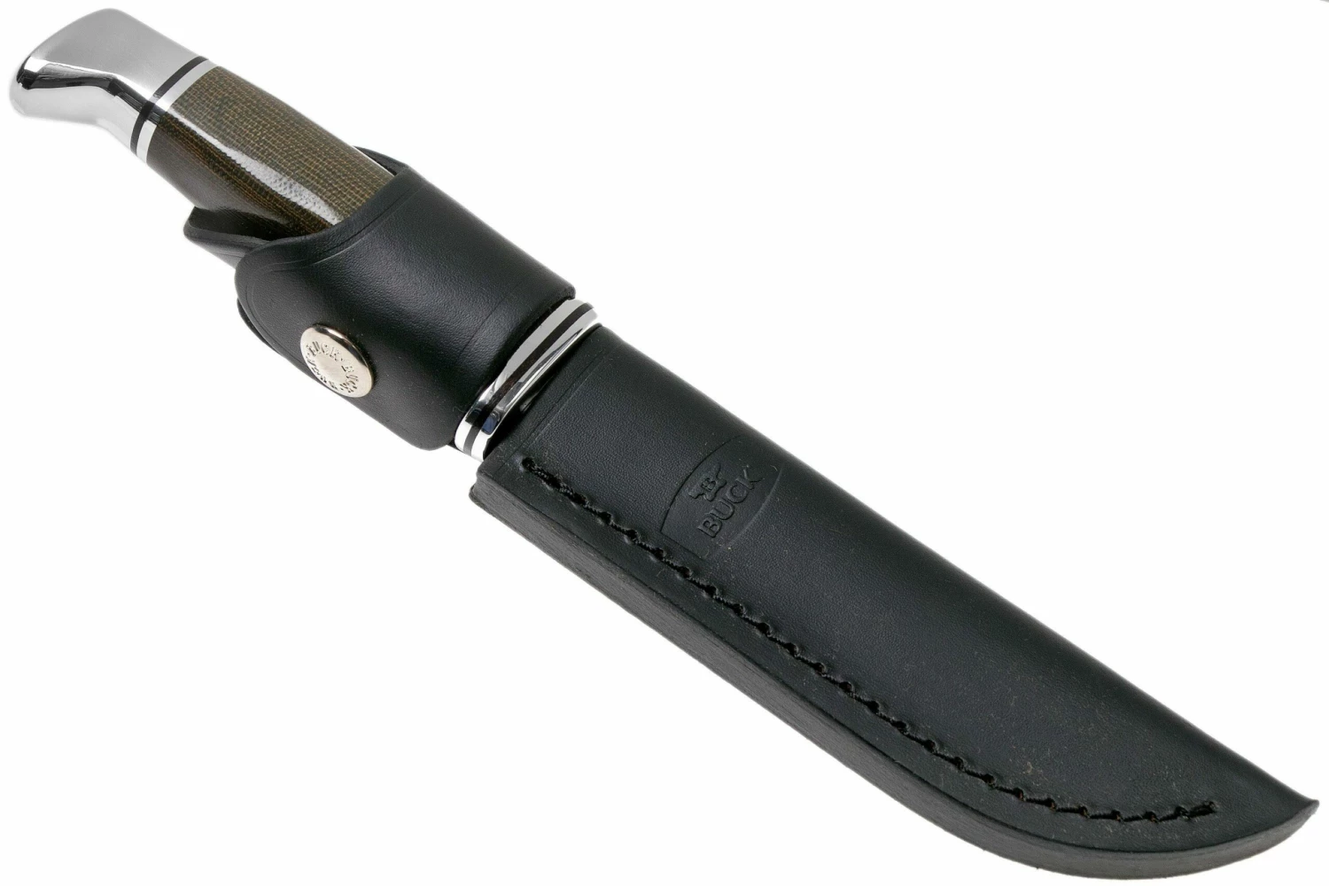 Buck 105GRS1 Pathfinder Pro Green Micarta Cuchillo De Caza 6 Buck 105GRS1 Pathfinder Pro Green Micarta Cuchillo De Caza - Imagen 6