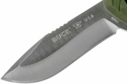 Buck Pursuit Small Green 658GRS Cuchillo De Caza -Messen Verkoop 2024 BUCK658GRS 03 buck