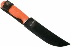 Case Utility Skinner, Orange Hunters, Textured Synthetic, 18502, LT223-5 SS Cuchillo Fijo -Messen Verkoop 2024 CE18502 06 case