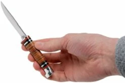 Case Leather Hunter Fixed 00379, M3FINN SS, Cuchillo De Caza -Messen Verkoop 2024 CE379 06 case ce379 06