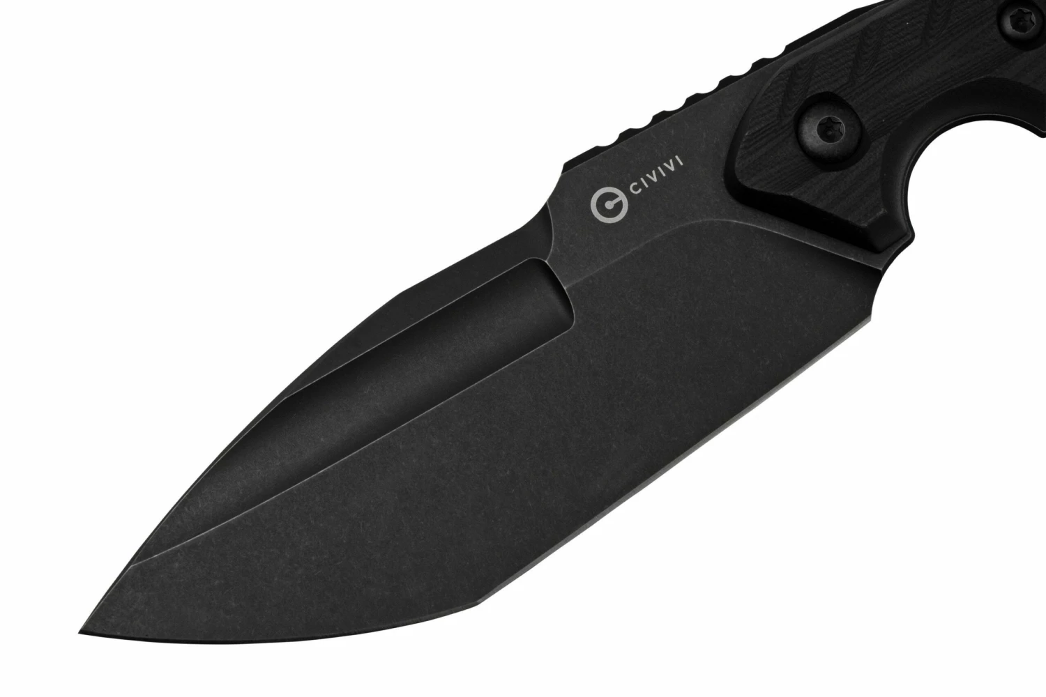 Civivi Maxwell C21040-1 Black G10, Blackwashed, Black Kydex Sheath Cuchillo Fijo, Diseño De Torbe Knives 3 Civivi Maxwell C21040-1 Black G10, Blackwashed, Black Kydex Sheath Cuchillo Fijo, Diseño De Torbe Knives - Imagen 3