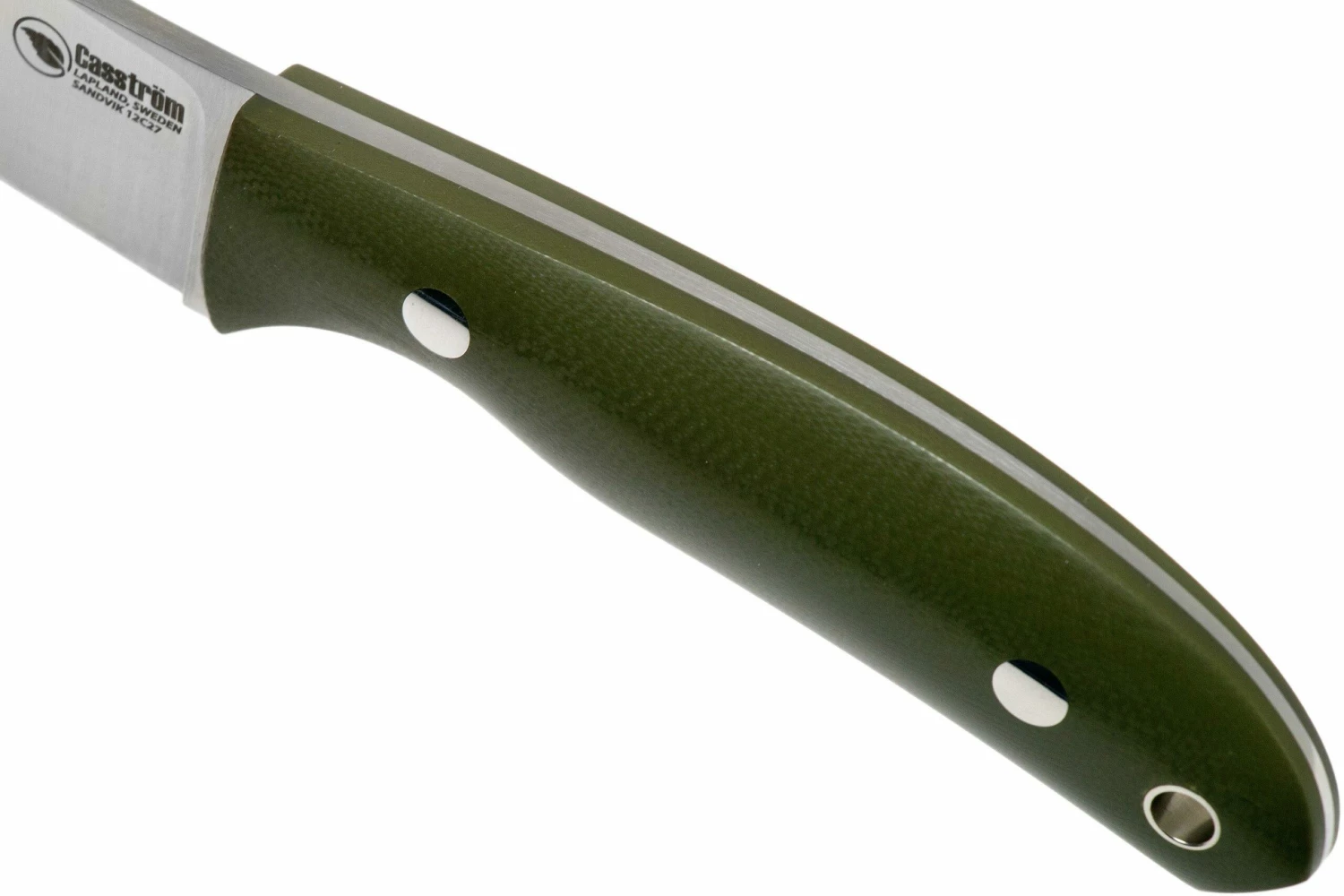 Casström Safari Olive G10 Cuchillo De Caza 10607 Leather Sheath, Alan Wood Design 5 Casström Safari Olive G10 Cuchillo De Caza 10607 Leather Sheath, Alan Wood Design - Imagen 5