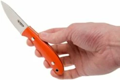 Casström Safari Orange G10 Cuchillo De Caza 10630, Alan Wood Design -Messen Verkoop 2024 CM10630 07 casstrom cm10630 07