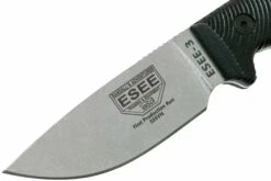 ESEE Model 3 S35VN 3D Black G10 Cuchillo De Supervivencia 3PM35V-001 Funda Negra + Clip Para Cinturón 9 ESEE Model 3 S35VN 3D Black G10 Cuchillo De Supervivencia 3PM35V-001 Funda Negra + Clip Para Cinturón -Messen Verkoop 2024 EE 3PM35V 001 03 esee knives